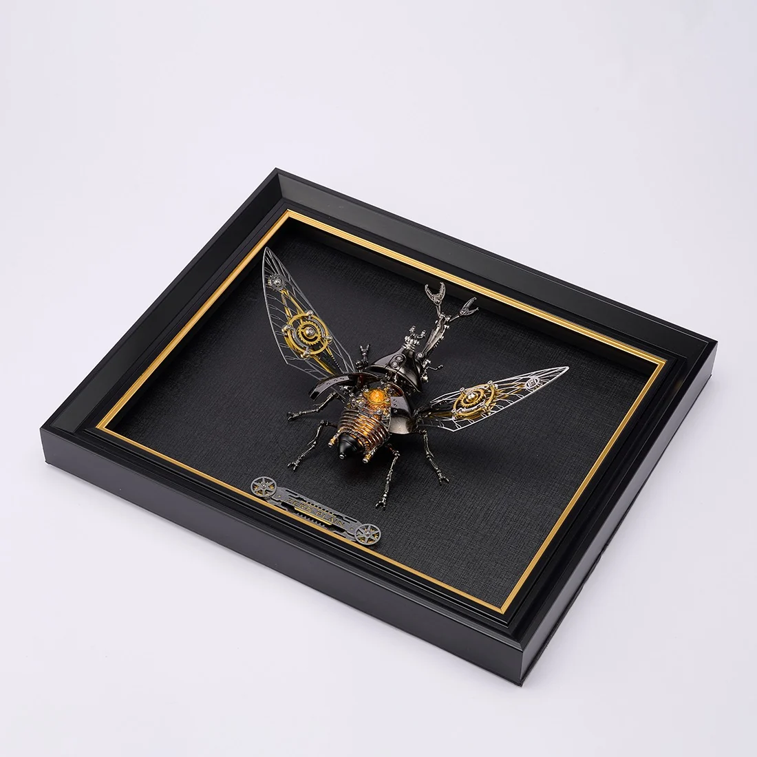 クリムゾンカラーのメカニカルクワガタ完成品