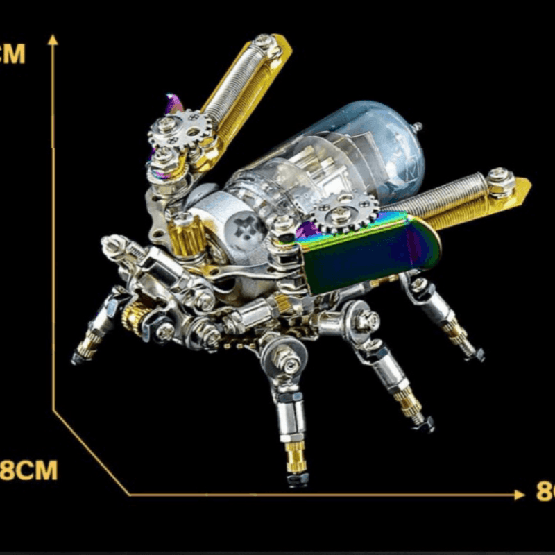 200個の機械LED ホタル 3D メタルパズル 昆虫シリーズ