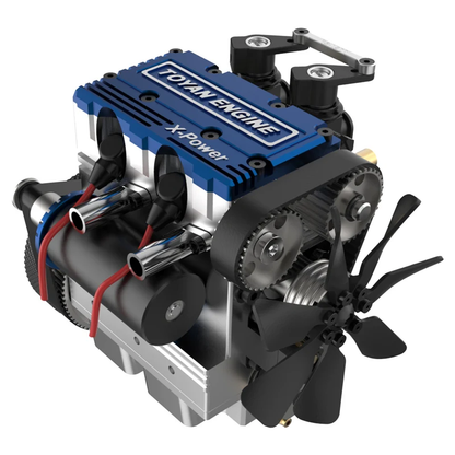 TOYAN FS-L200W 7cc 水冷2気筒4ストローク メタノールエンジン DIYキット