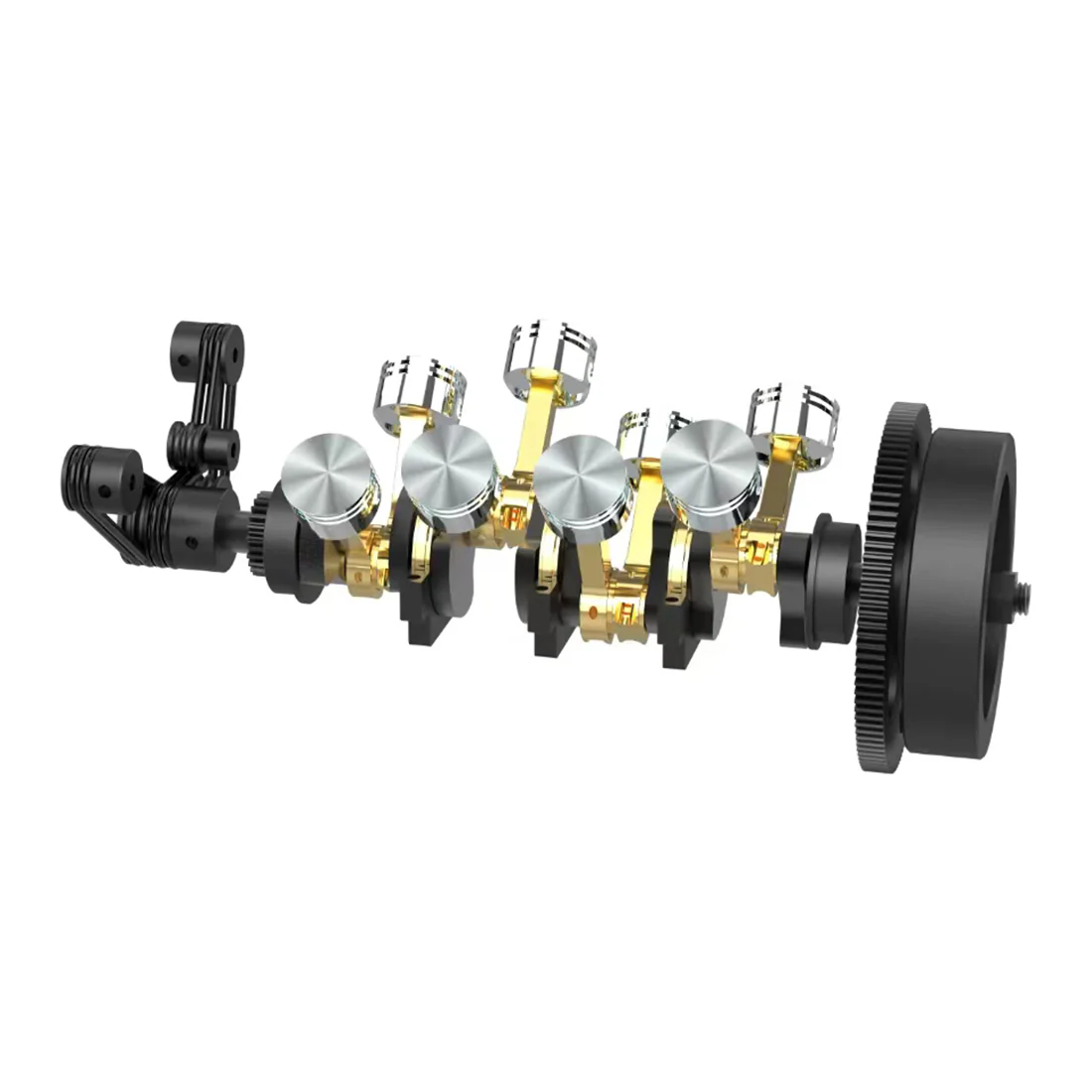 TOYAN FS-V800WGPC V8エンジン内部の3D断面図