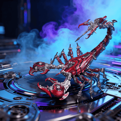 ポイズンフレーム・サイバーパンク 3Dメタル ウォー・スコーピオン モデルキット（1073ピース）