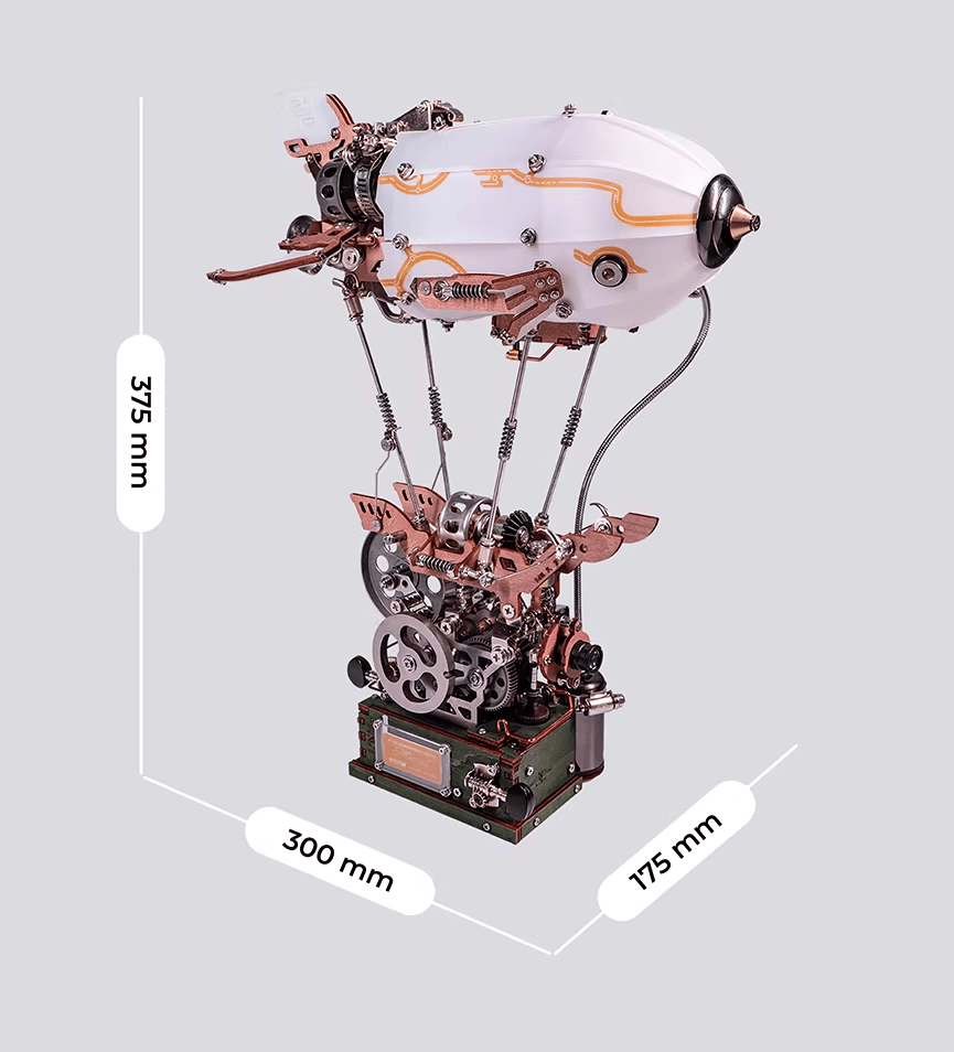 真鍮製メタルモデル ドリームメーカー 全体像