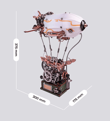 真鍮製メタルモデル ドリームメーカー 全体像