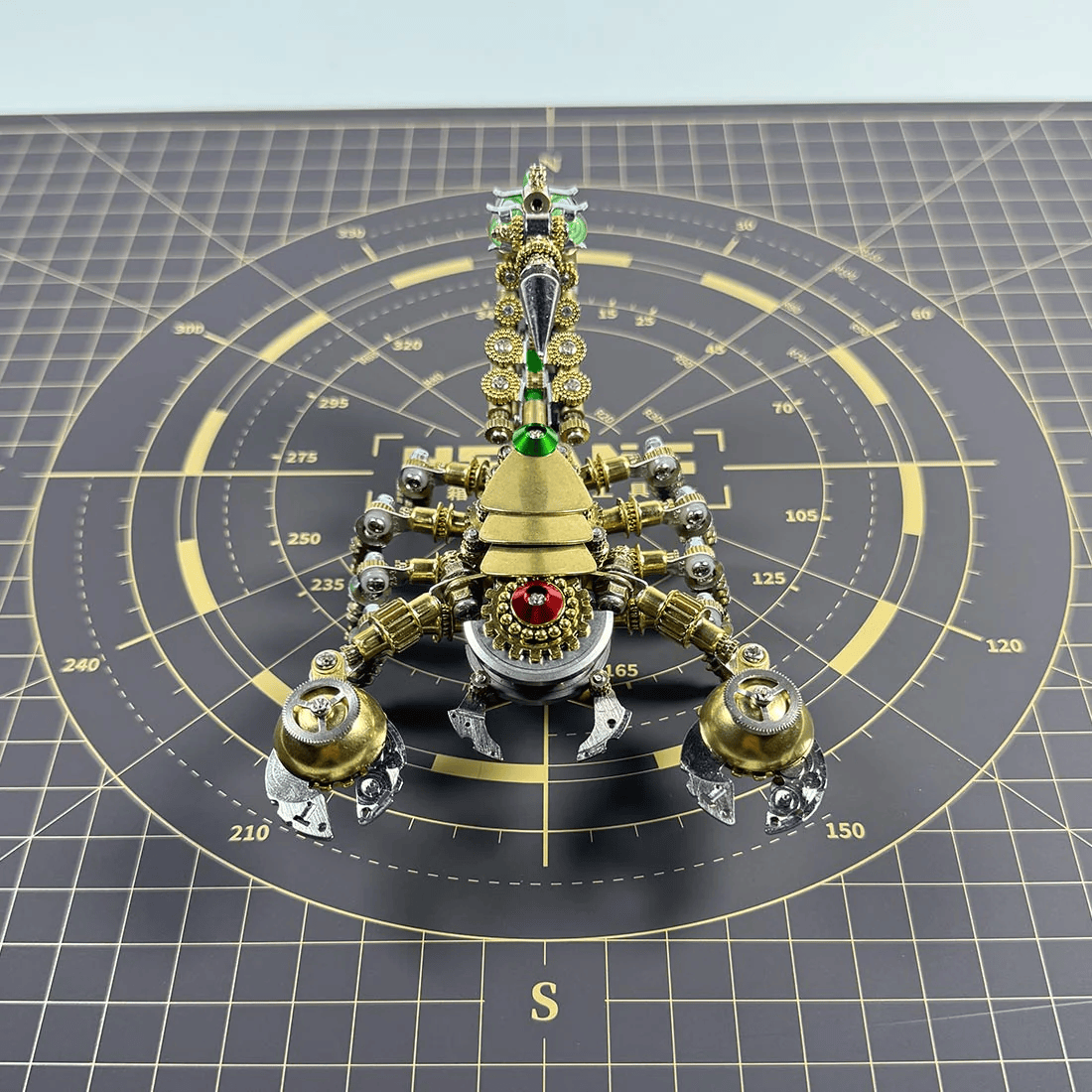 メカスコーピオン 3D金属模型キット | 真鍮450ピース 高難度 大人向け