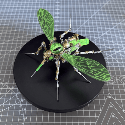 バイオメカニカルデザイン緑色蚊メタルモデルキット