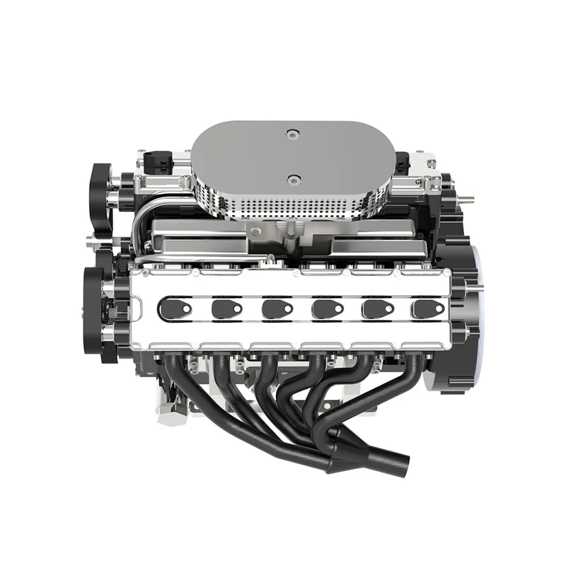 10mm出力軸を備えたV12エンジン後部