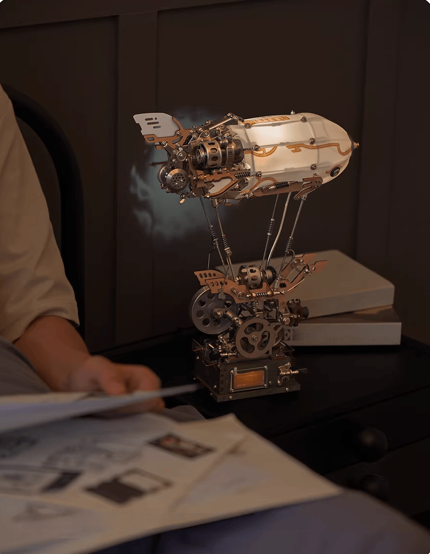 DIYメタルモデル ドリームメーカー | 電動組み立て式スチームパンク3D