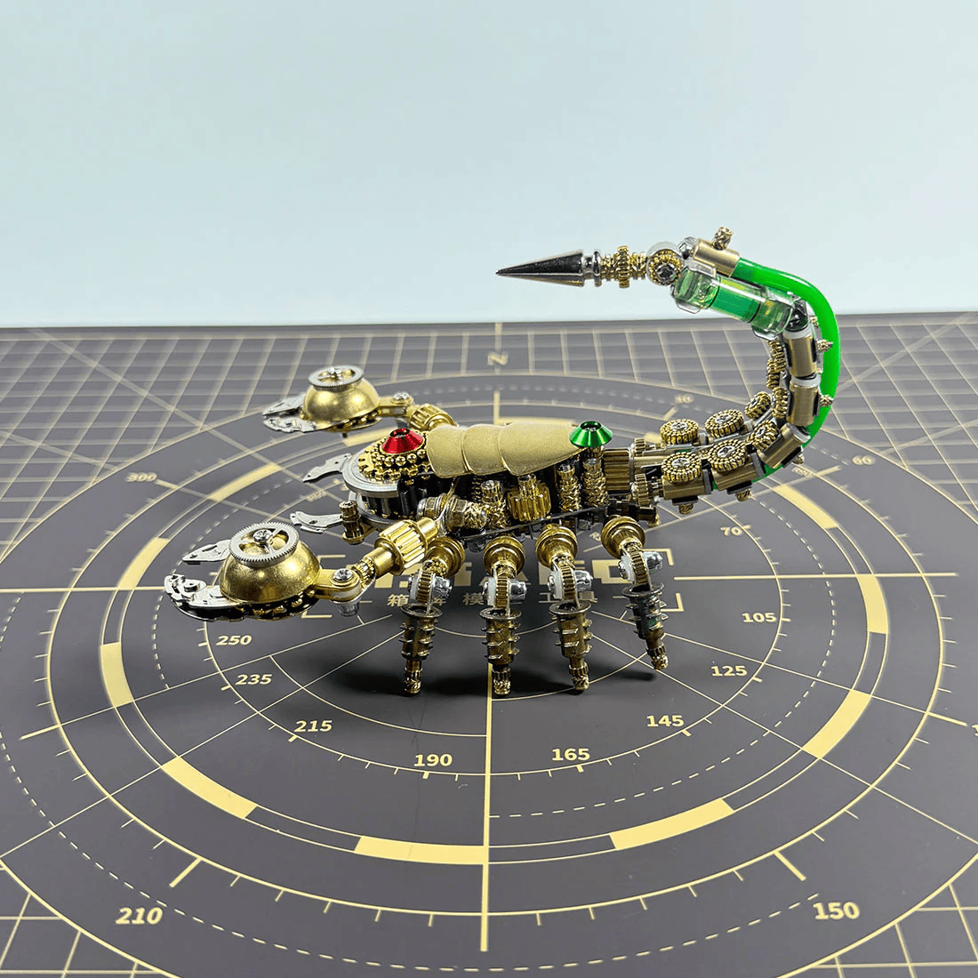 メカスコーピオン 3D金属模型キット | 真鍮450ピース 高難度 大人向け