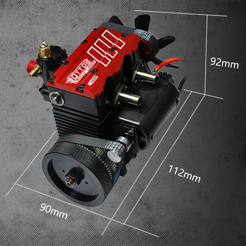 TOYAN FS-L200W 7cc 水冷2気筒4ストローク メタノールエンジン DIYキット