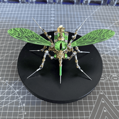 コレクター向けスチームパンクアート昆虫模型