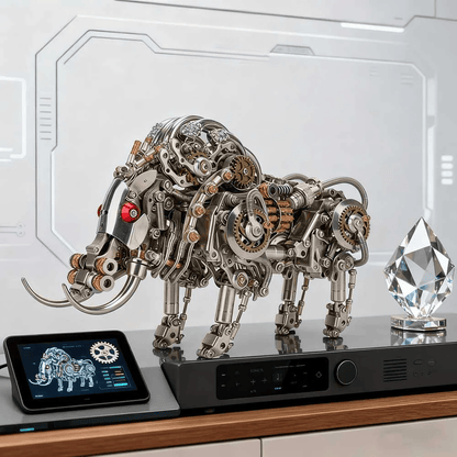 鉄の牙を持つイノシシ 3D金属モデルキット大人向け高難度パズル（1100ピース）