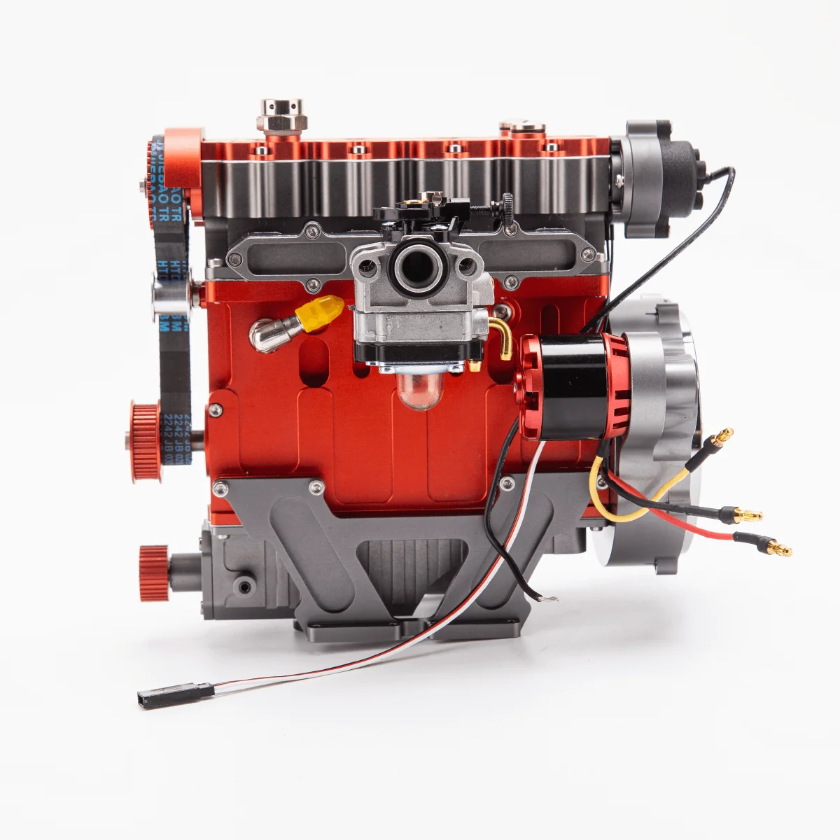 ENJOMOR GS-L4 DOHC 直列4気筒 ガソリンエンジン模型｜4ストローク・水冷・最高12,000rpm