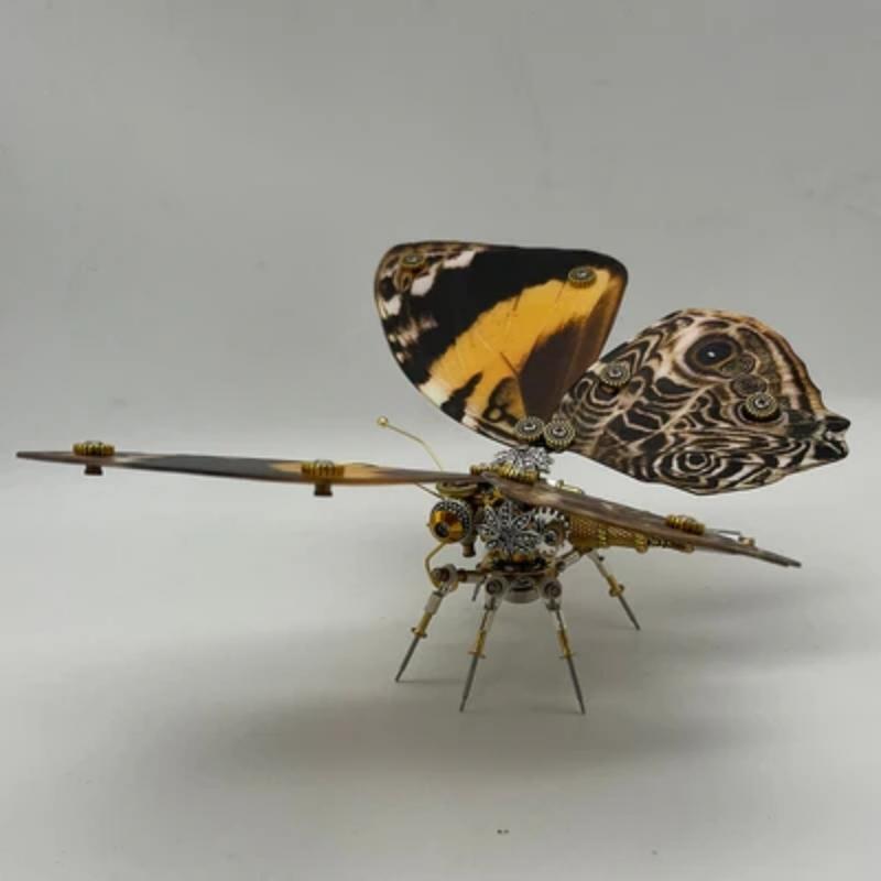 スチームパンクの蝶々 3Dメタルパズルモデルキット
