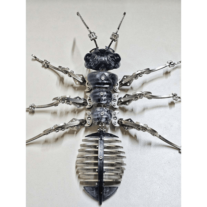 3Dメタルパズル ブラックアント 組立式昆虫モデルキット（310個以上のパーツ）
