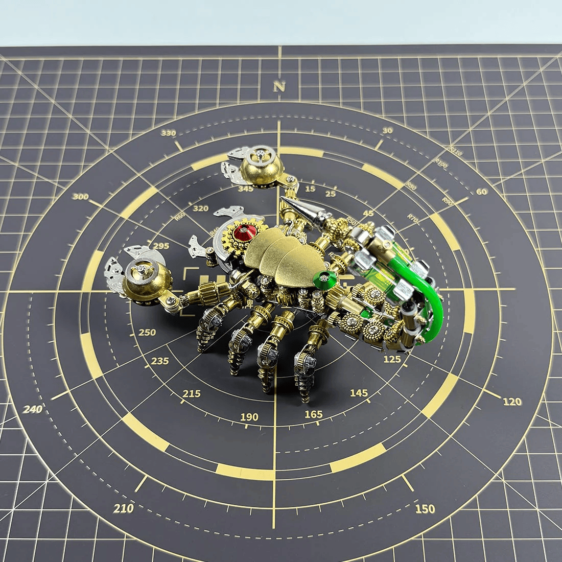 メカスコーピオン 3D金属模型キット | 真鍮450ピース 高難度 大人向け