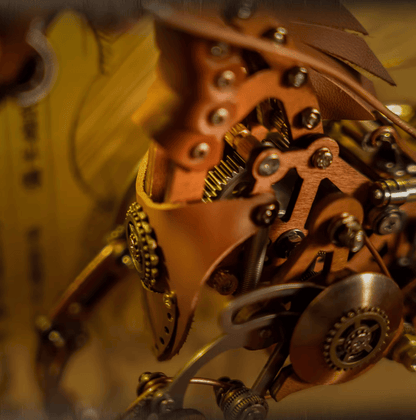 機械馬の胴体ギア連動システム