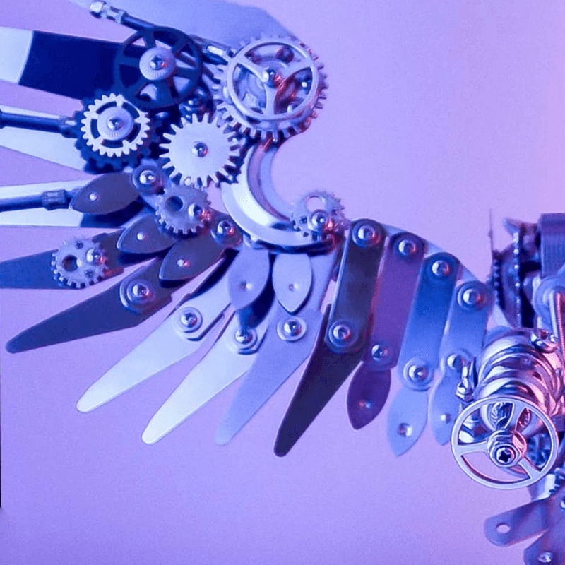 スチームパンク風のゴーグル付きフクロウ DIY 3D メタルアニマル スチームパンク風のゴーグル付きフクロウ DIY 3D メタルアニマル