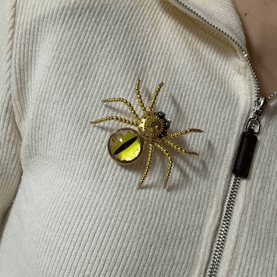 2WAY装飾ブローチとマグネット