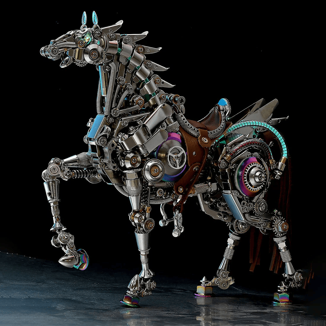 メカニカルホース 3Dメタルモデルキット DIY 1500ピース｜BLDB公式