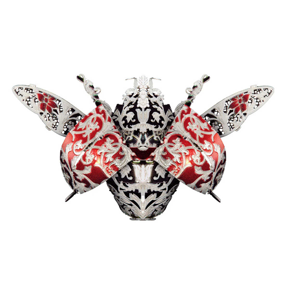 3Dメタル昆虫モデルキット DIY組み立てパズル レーザーカットジグソープレイおもちゃ