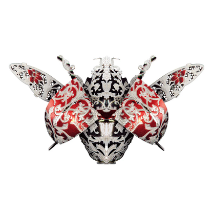 3Dメタル昆虫モデルキット DIY組み立てパズル レーザーカットジグソープレイおもちゃ