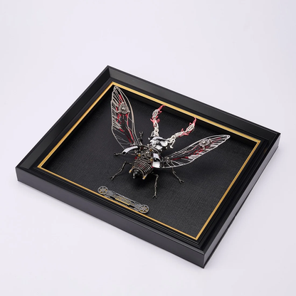 メカニカル カブトムシ 3Dメタルモデル｜317ピース DIY昆虫パズル 4色展開
