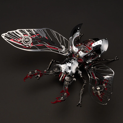 メカニカル カブトムシ 3Dメタルモデル｜317ピース DIY昆虫パズル 4色展開
