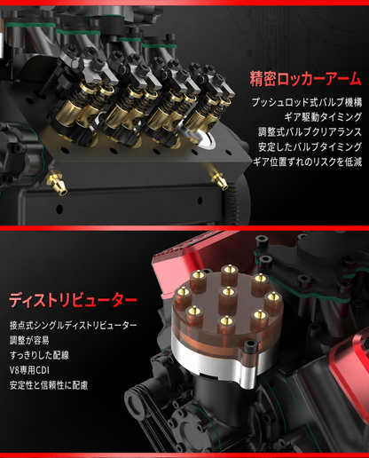 TOYAN FS-V800WGPCのV8専用CDIディストリビューター