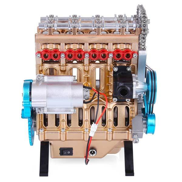 直列4気筒エンジン模型DM13-L4-Tの組立部品一覧