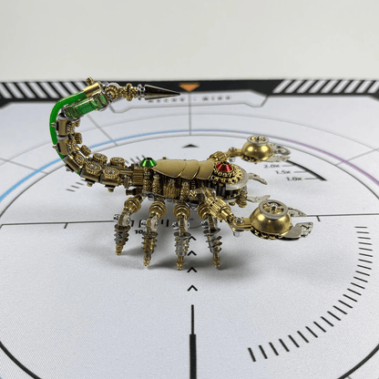 透明樹脂製サソリ尾部パーツ詳細