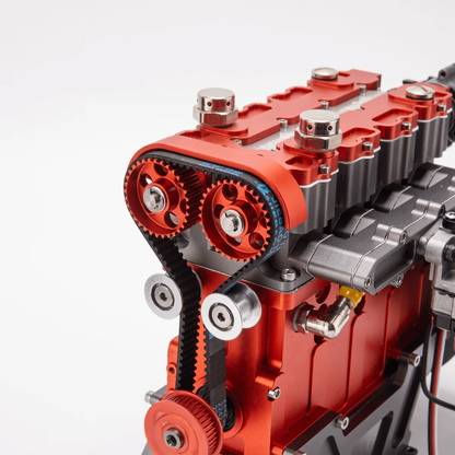 ENJOMOR GS-L4 DOHC 直列4気筒 ガソリンエンジン模型｜4ストローク・水冷・最高12,000rpm