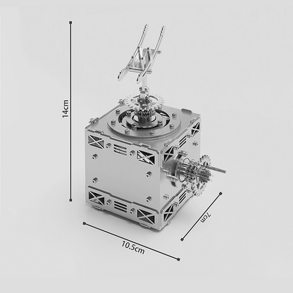 3Dメタルパズル ブラックアント 組立式昆虫モデルキット（310個以上のパーツ）