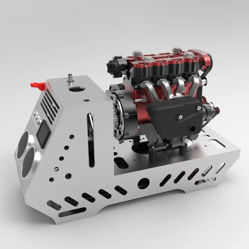 ENJOMOR GS-L4 DOHC 直列4気筒 ガソリンエンジン模型｜4ストローク・水冷・最高12,000rpm