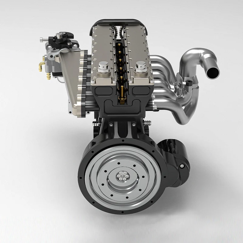 ENJOMOR GS-L6 DOHCバルブトレーンを備えた直列6気筒エンジン
