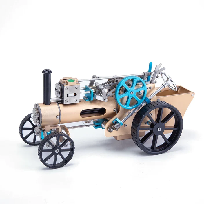 蒸気自動車メタルモデルの全体シルエットがわかる商品画像