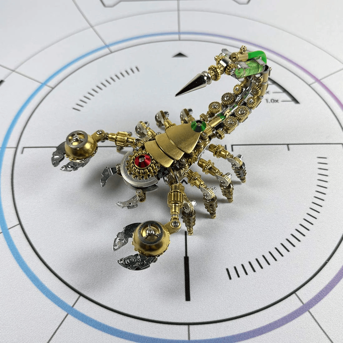 メカスコーピオン 3D金属模型キット | 真鍮450ピース 高難度 大人向け
