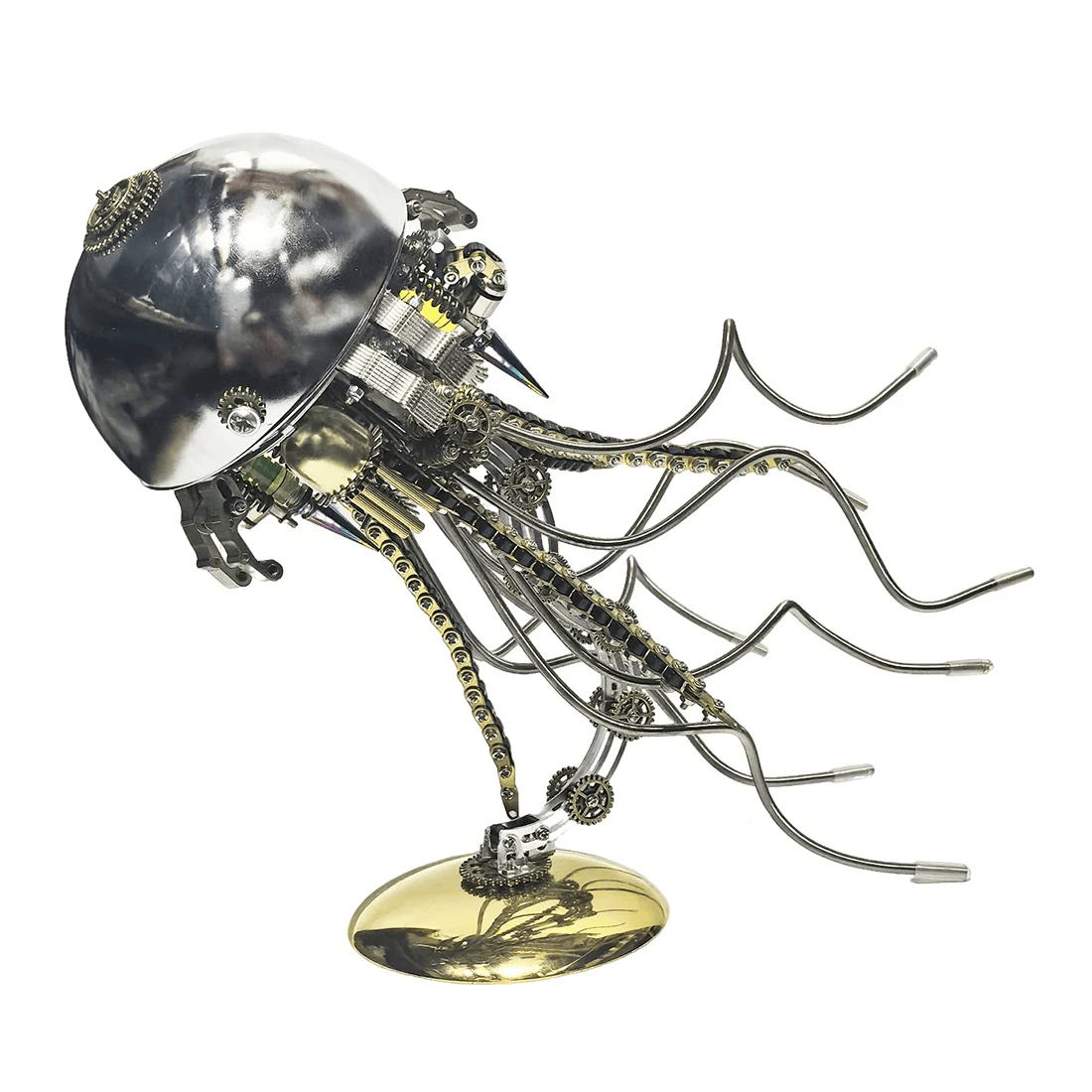 メカニカルアート クラゲランプ 800ピース 中級者向け組み立てキット
