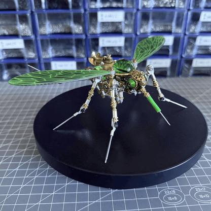 工業的美学を表現したバイオメカニカル蚊