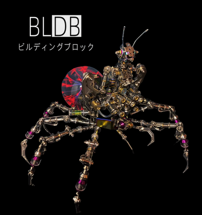 精密金属模型 スパイダークイーン 1091ピース 機甲メカ 難易度高い 誕生日プレゼント プラズマ装飾 BLDB
