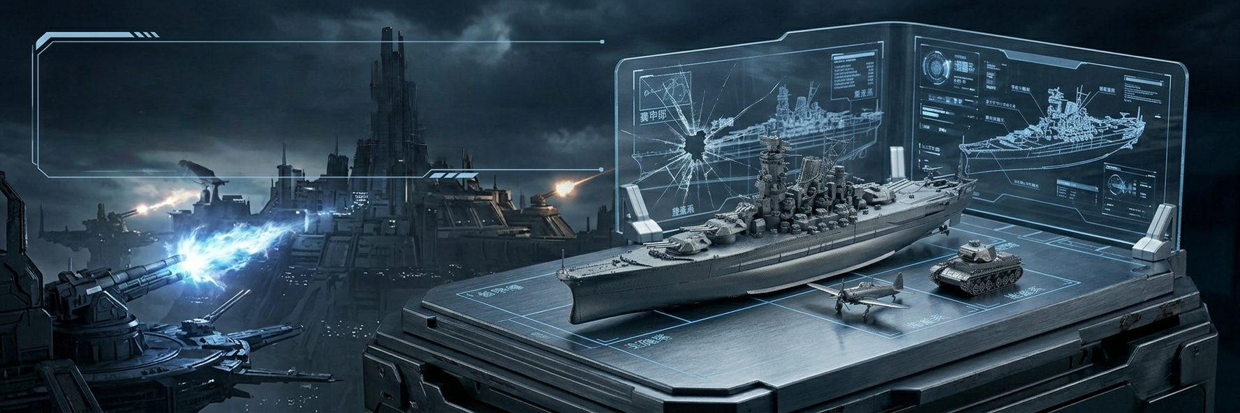 BLDB 陸海空ミリタリー金属モデル｜戦車・戦艦・戦闘機のハイエンド模型