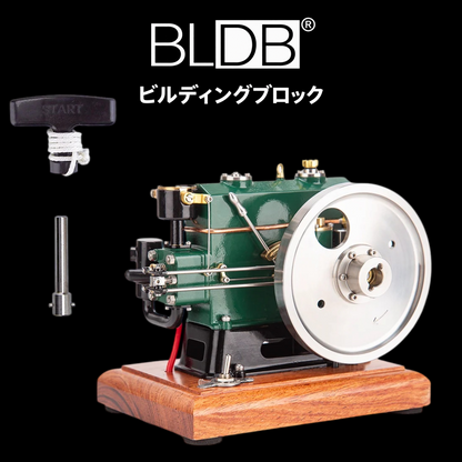 1/8スケールで再現したRETROL 1140復古エンジン