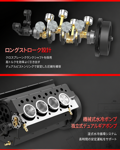 オールメタル独立エキゾーストマニホールド