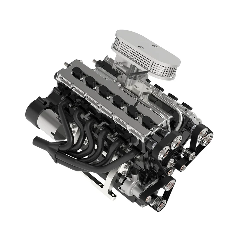 ENJOMOR V12エンジンモデルの組立部品一覧