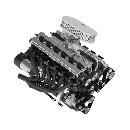 ENJOMOR V12エンジンモデルの組立部品一覧