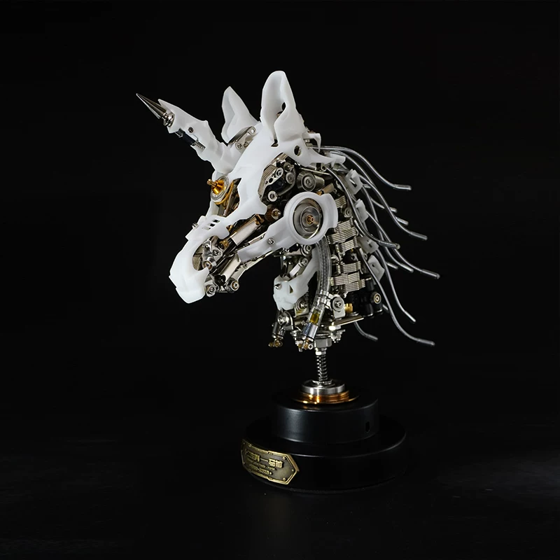 2026年 新年の贈り物：十二支馬頭金属模型 - 限定版（双子の十二支）