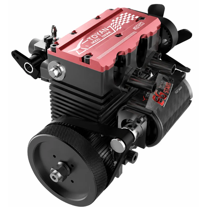 FS-L200GC直列2気筒エンジン組立キットの精密金属部品