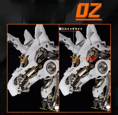 2026年 新年の贈り物：十二支馬頭金属模型 - 限定版（双子の十二支）