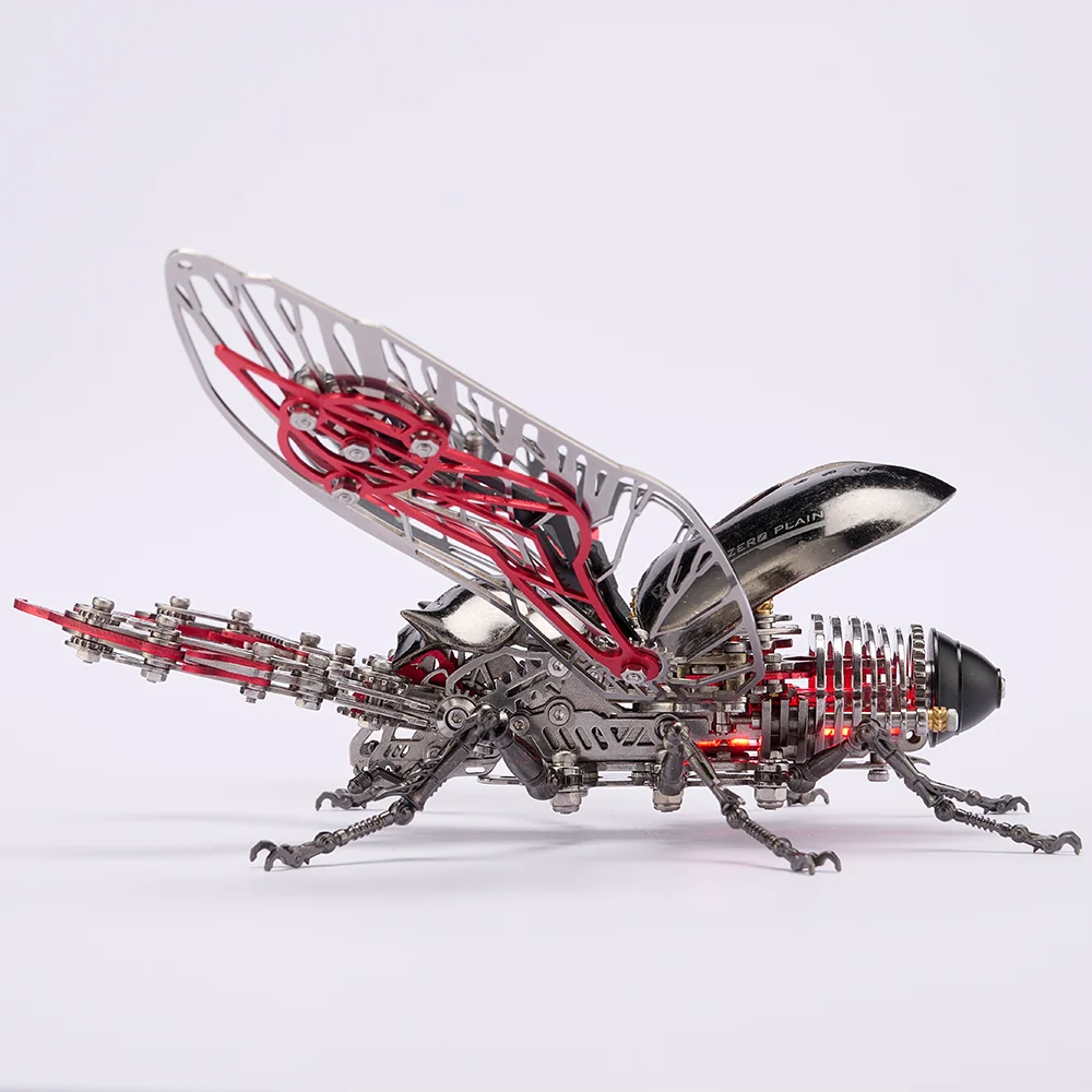 メカニカル カブトムシ 3Dメタルモデル｜317ピース DIY昆虫パズル 4色展開
