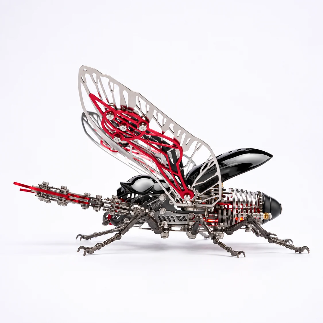 メカニカル カブトムシ 3Dメタルモデル｜317ピース DIY昆虫パズル 4色展開