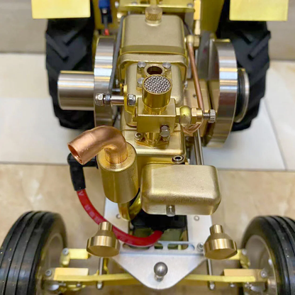 T12 農業トラクター模型の3段変速機とクラッチ機構